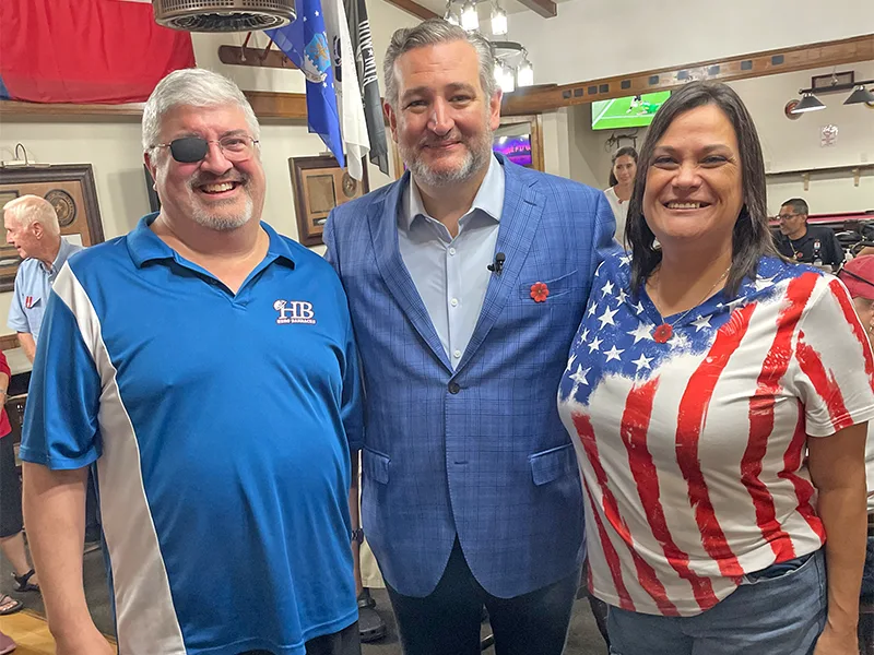 Meeting with Senator Ted Cruz about Homeless Veterans